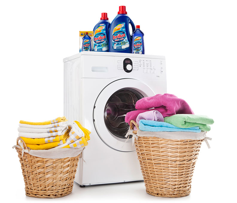 Use Lava Roupas Líquido Brilux na sua máquina de lavar